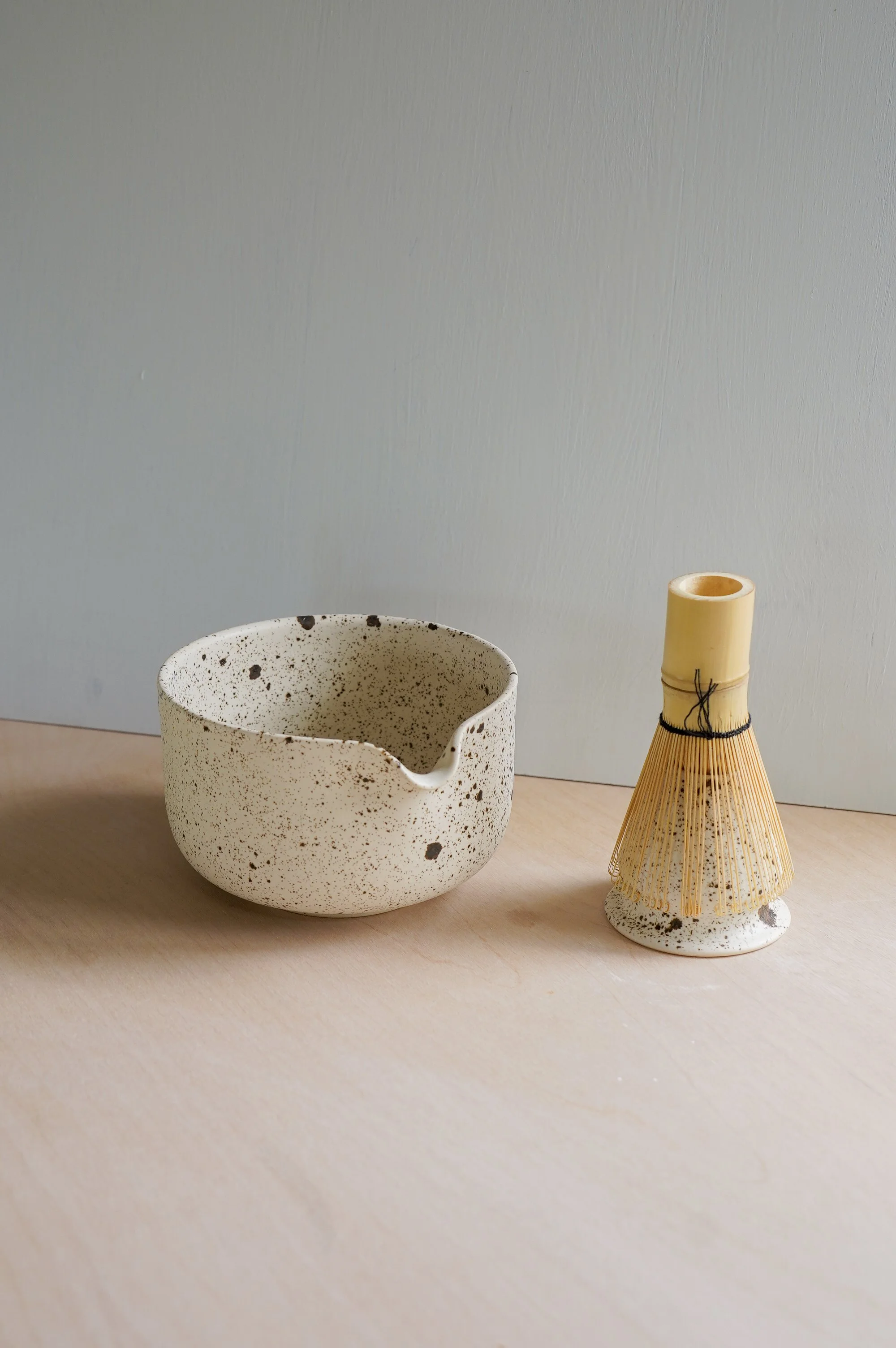 Splatter Matcha Bowl