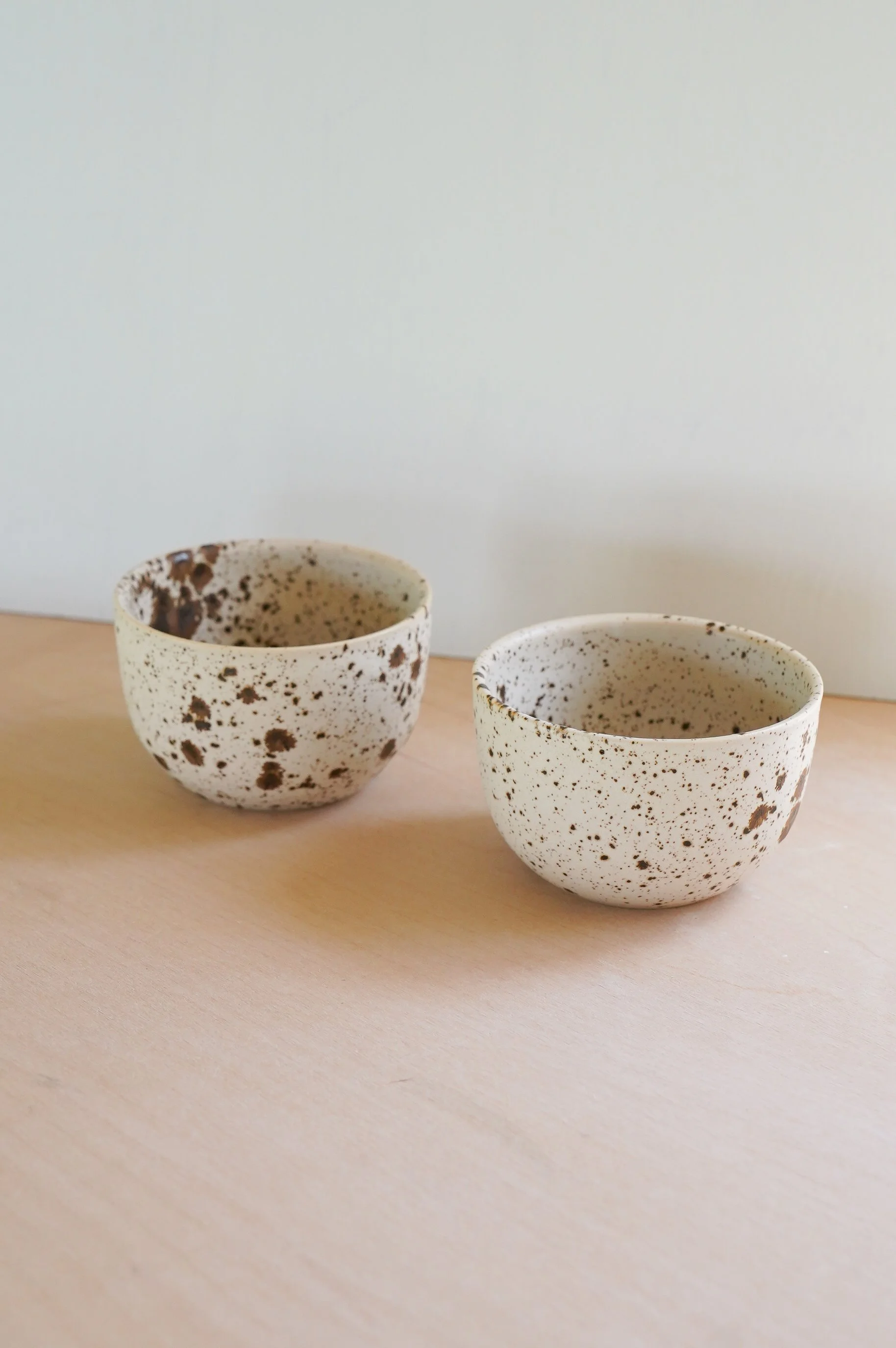 Splatter Round Cappuccino Cup