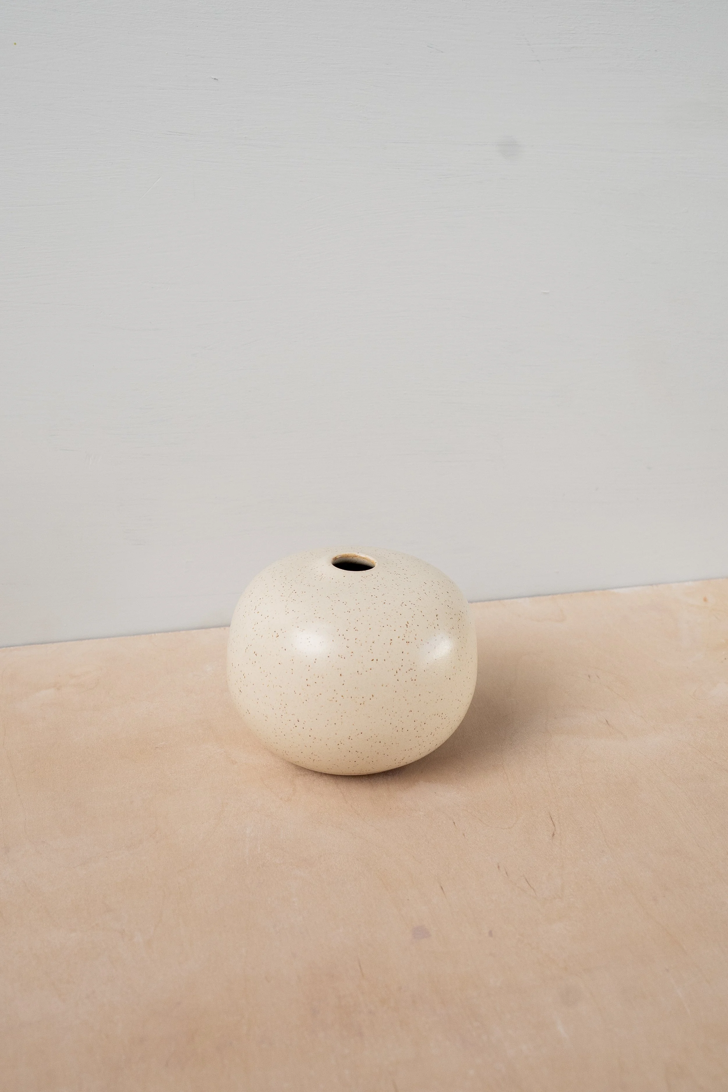Cream Small Bud Vase