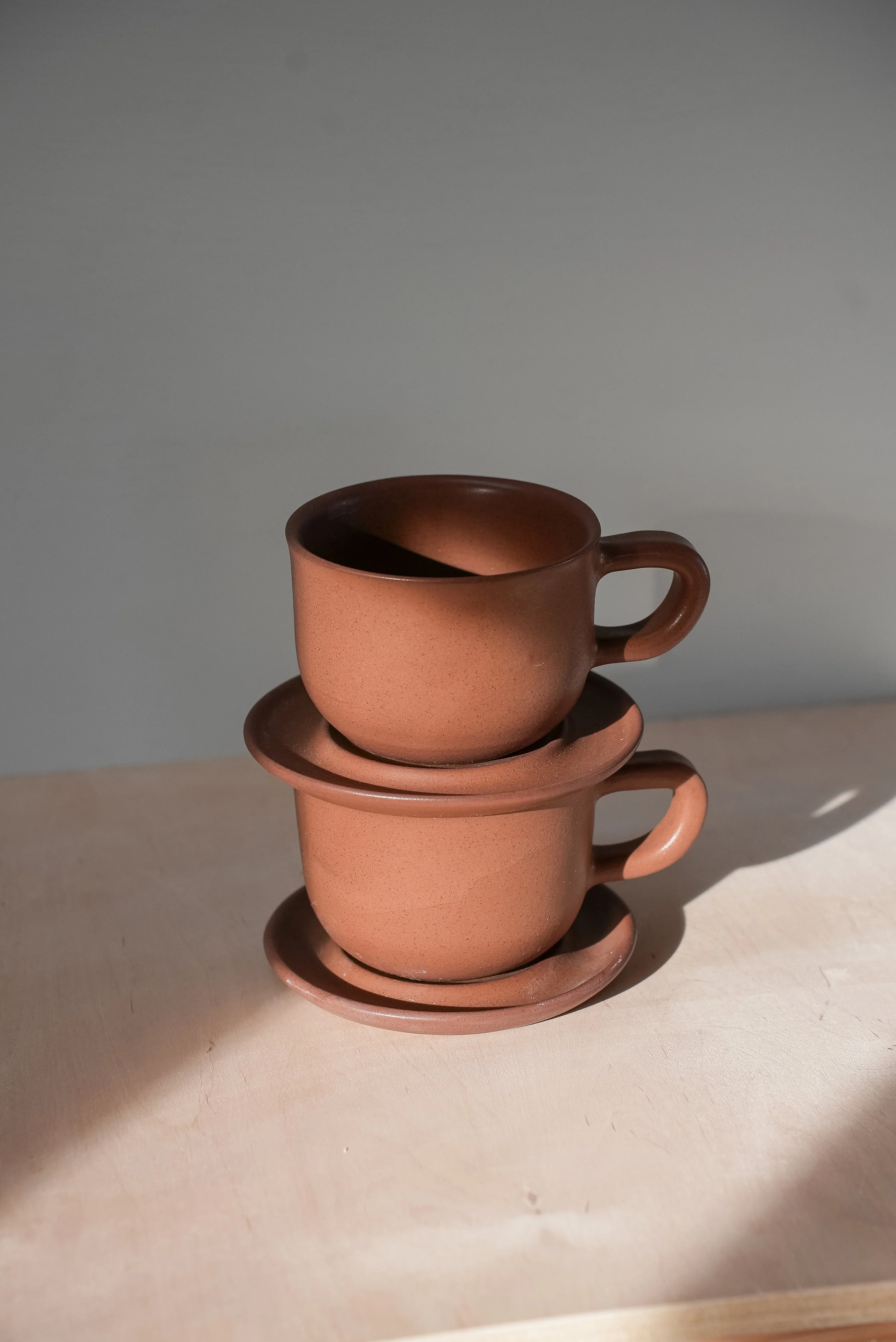 Brick 12 oz Mug and Saucer