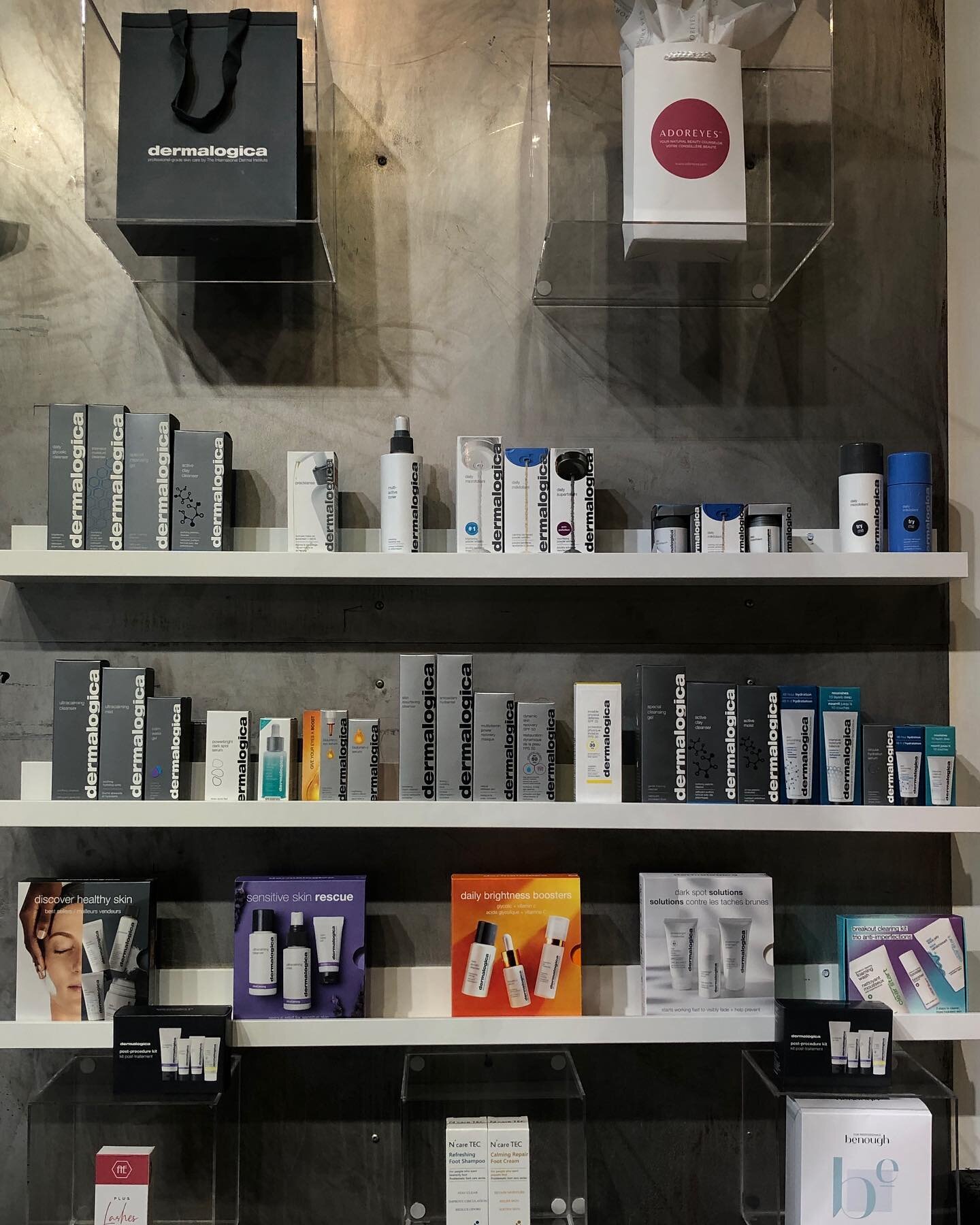 Did you know we carry Dermalogica skin care? Come on by and check it out! If you see anything that sparks interest or questions, don&rsquo;t hesitate to ask! Chelsea and Jassica are always happy to help you out with your skin care needs!🤍💆&zwj;♀️

