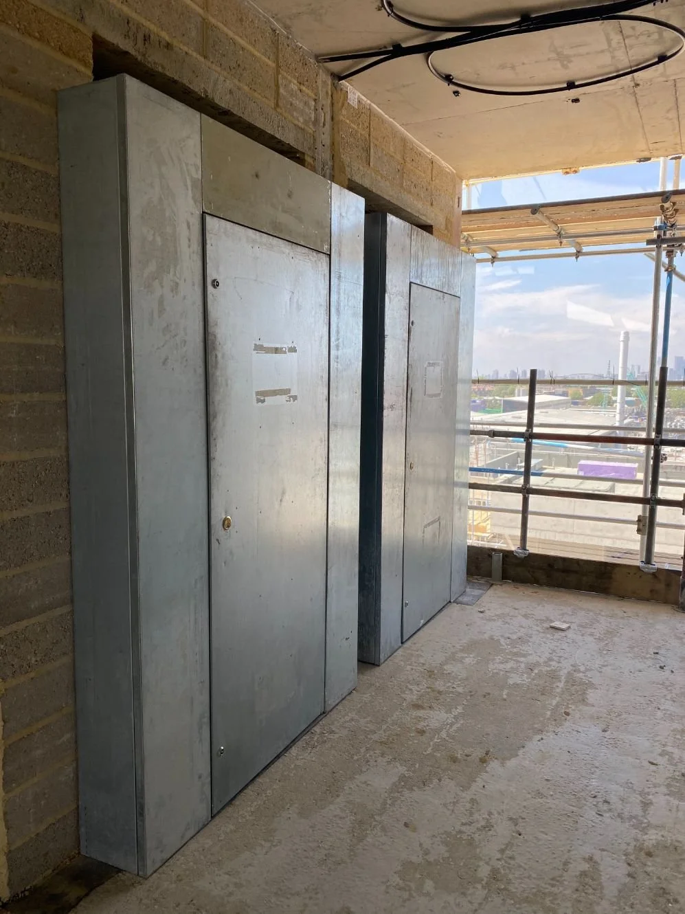 Lift Shaft Hoarding