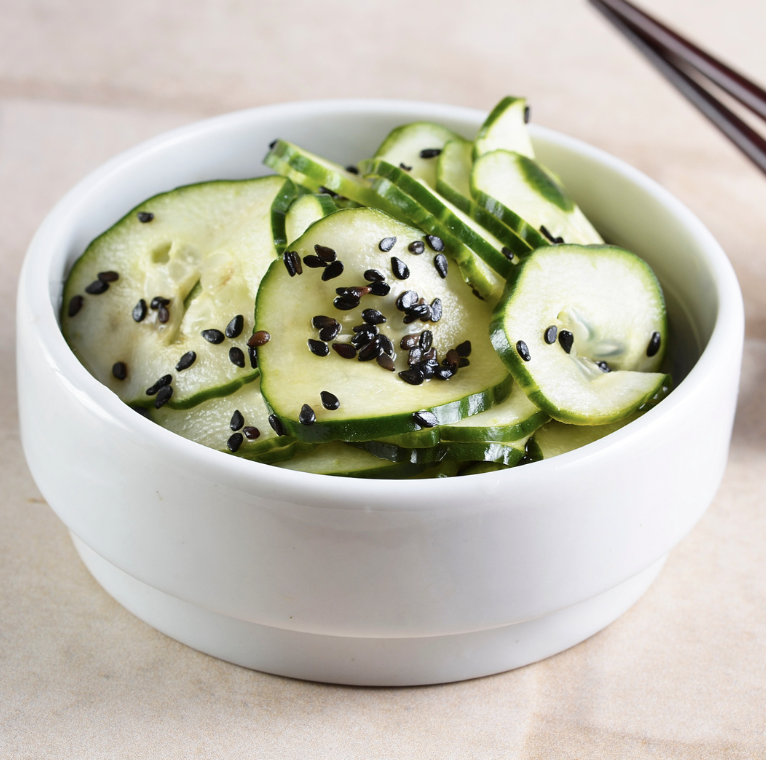 Sunomono (ensalada de pepino dulce)