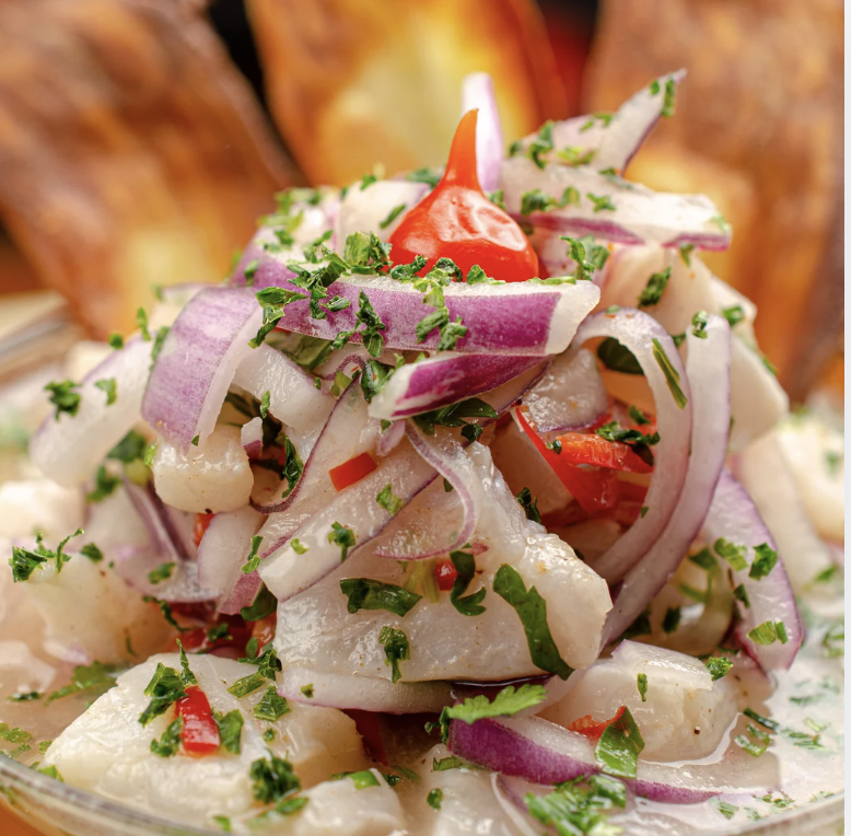 Ceviche Peruano Jipijapa