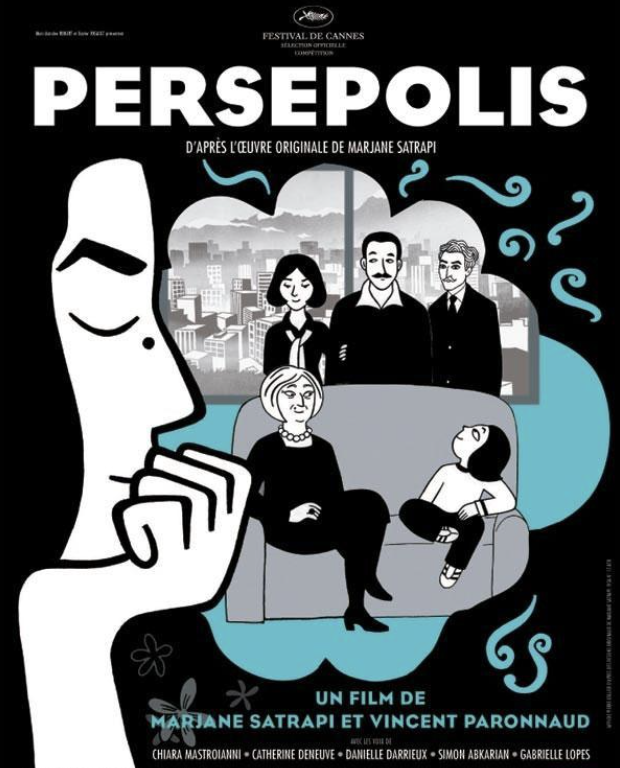 Proyección de película; Persépolis