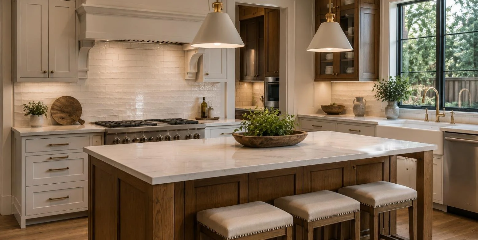 Custom vs Stock vs Semi-Custom Cabinets: How to Choose for a Houston Kitchen