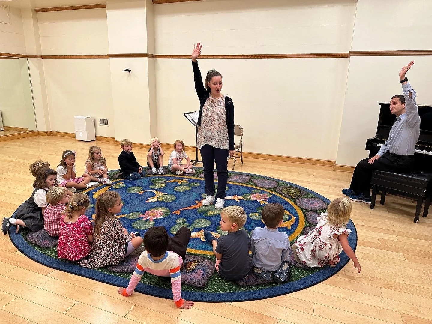 Cherub Choir. Brick Youth Choir Rehearsal. The Brick Presbyterian Church. New York, NY.
