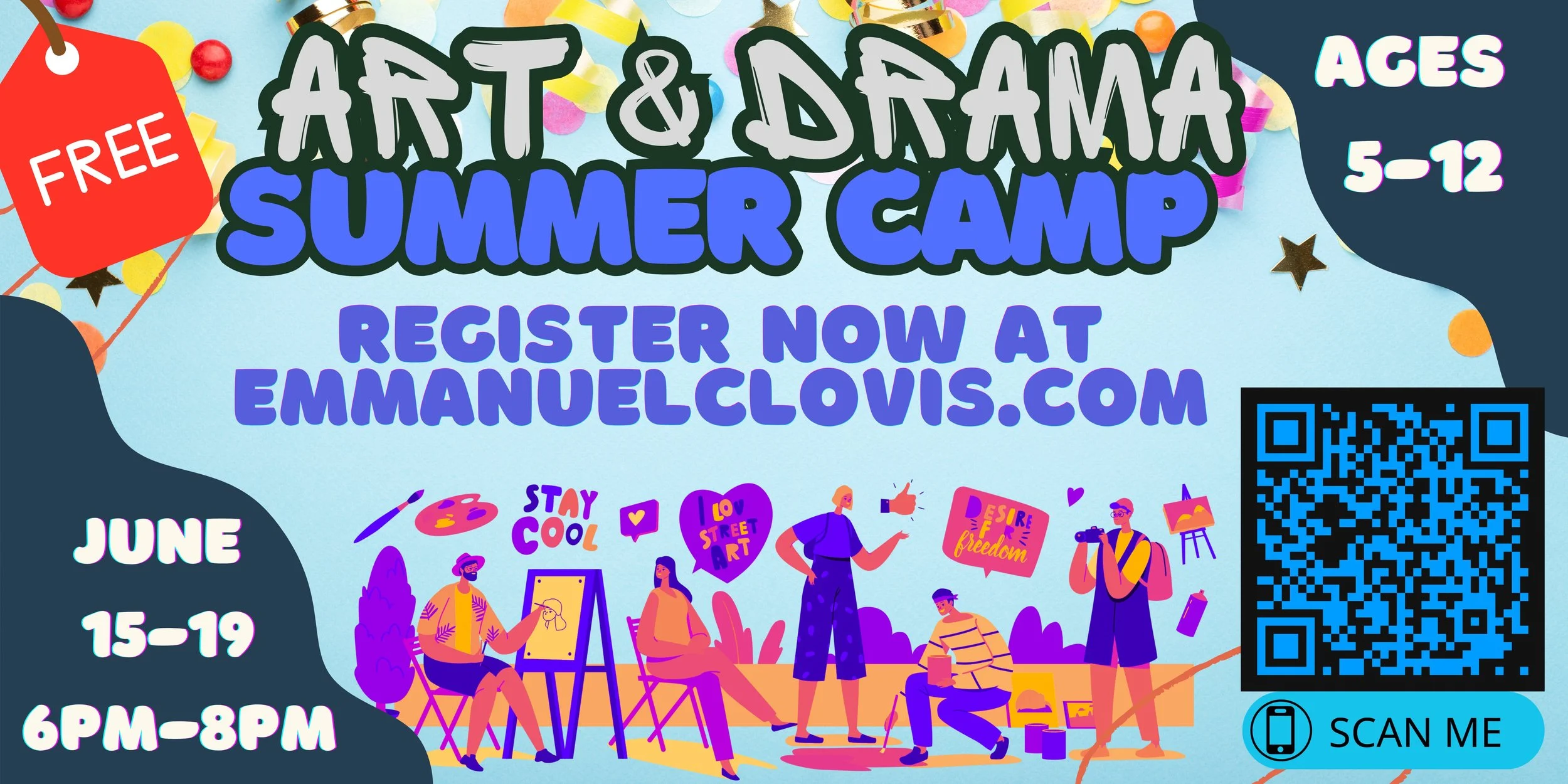 Art &amp; Drama Camp 2026: Now I See 