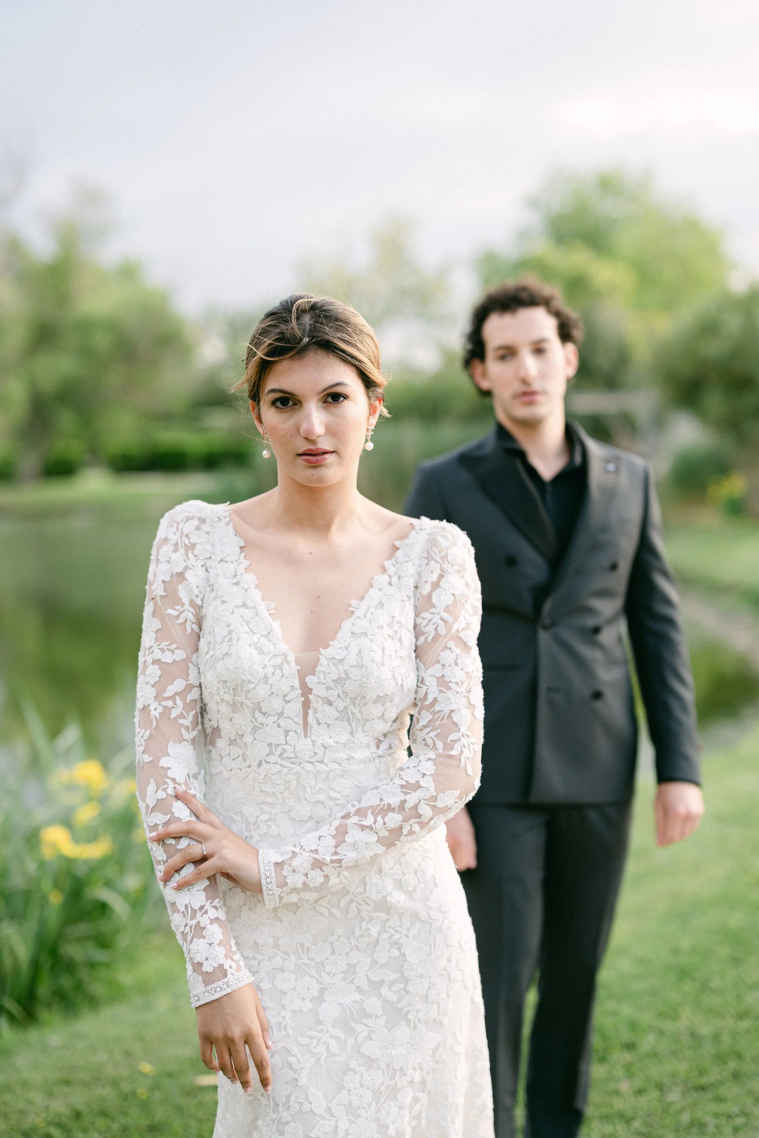 Robe de mariée Rosa Clará près de Montpellier : essayage privé chez Les Grandioses à Arles