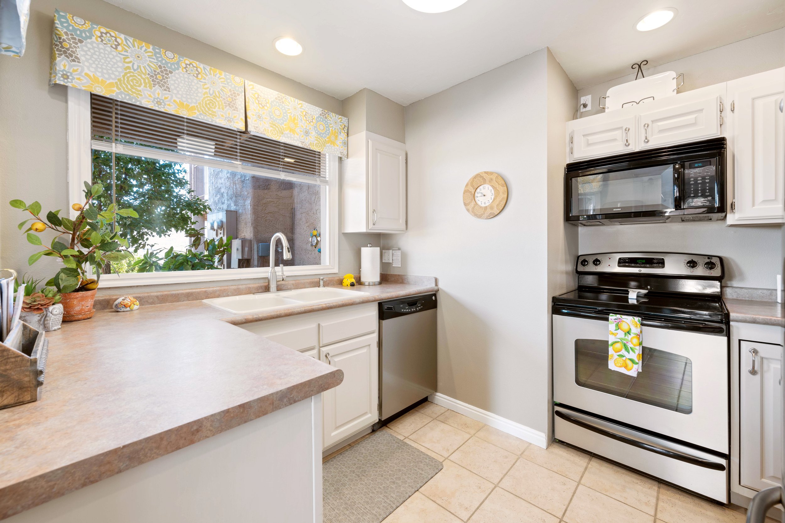 Enjoy the fully-equipped kitchen with gorgeous views
