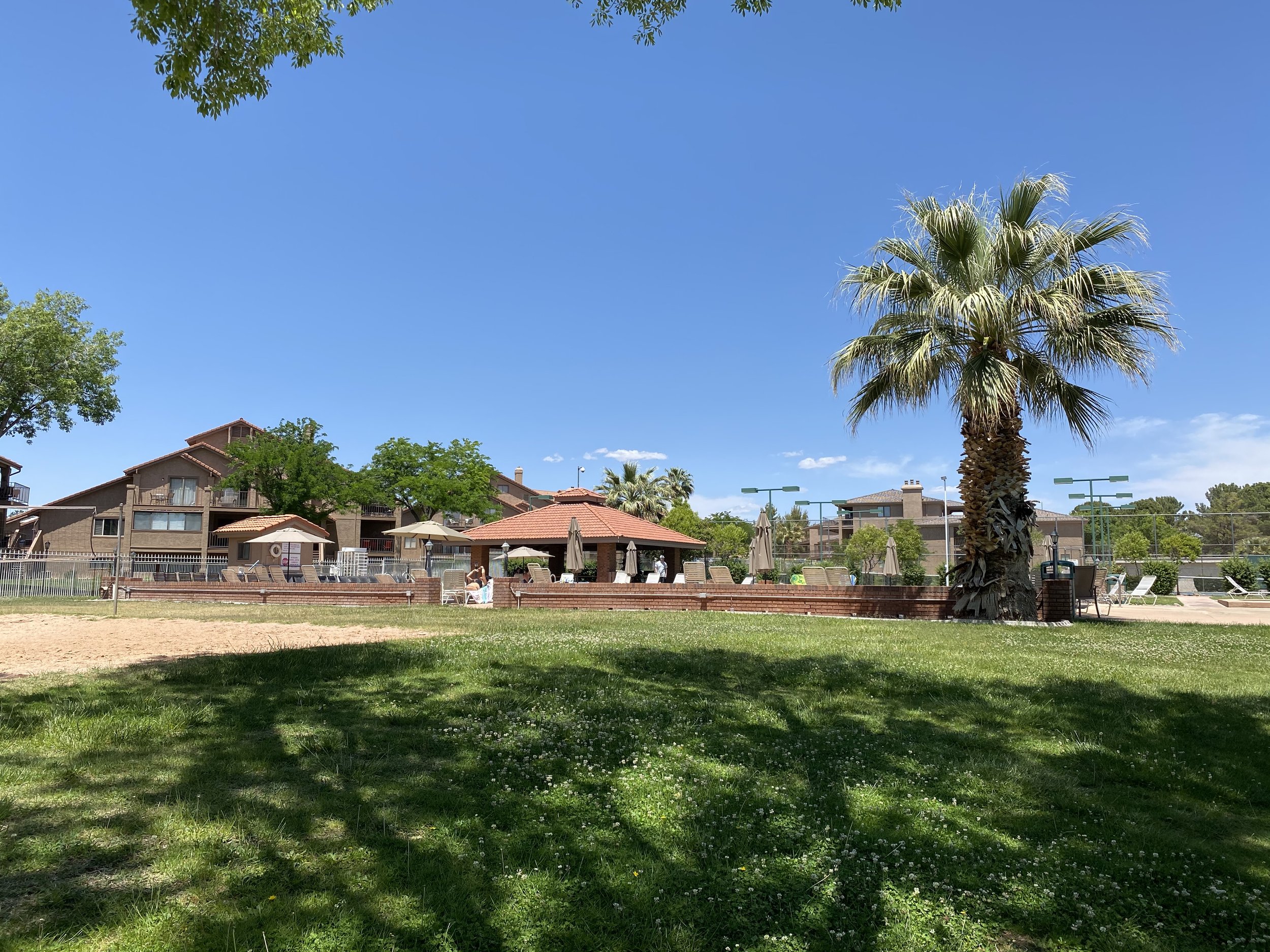 Plenty of lawn space for kids to play