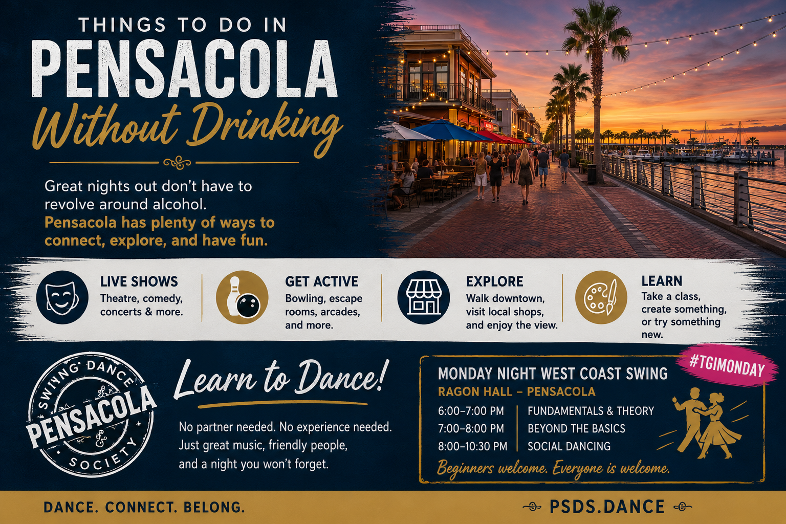 Things to Do in Pensacola Without Drinking