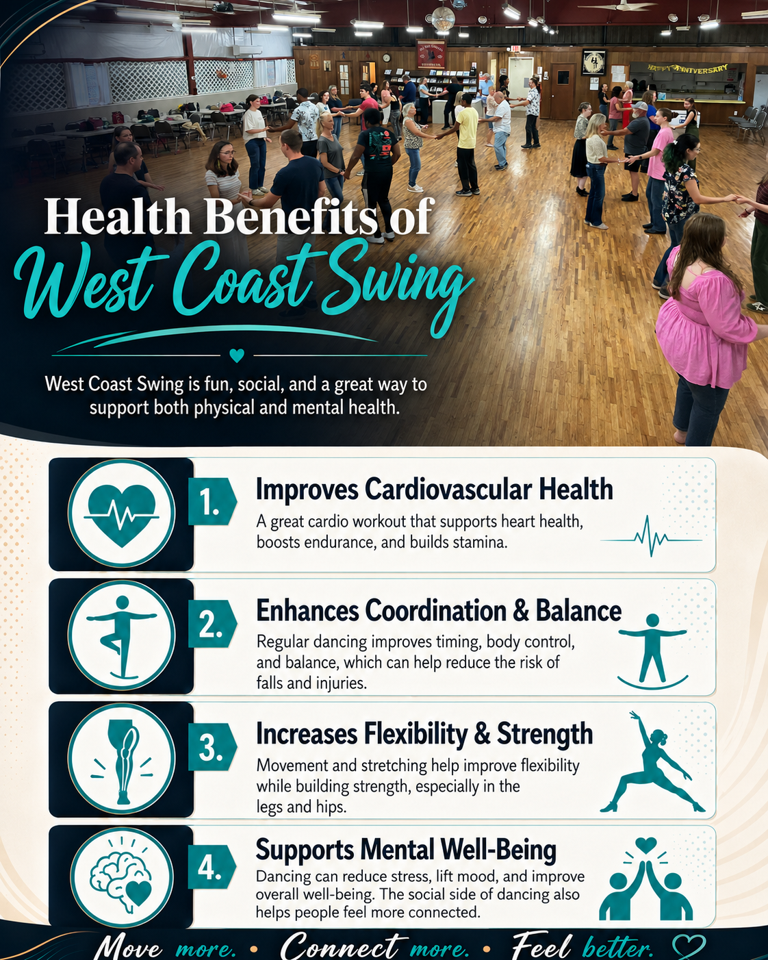Health Benefits of West Coast Swing