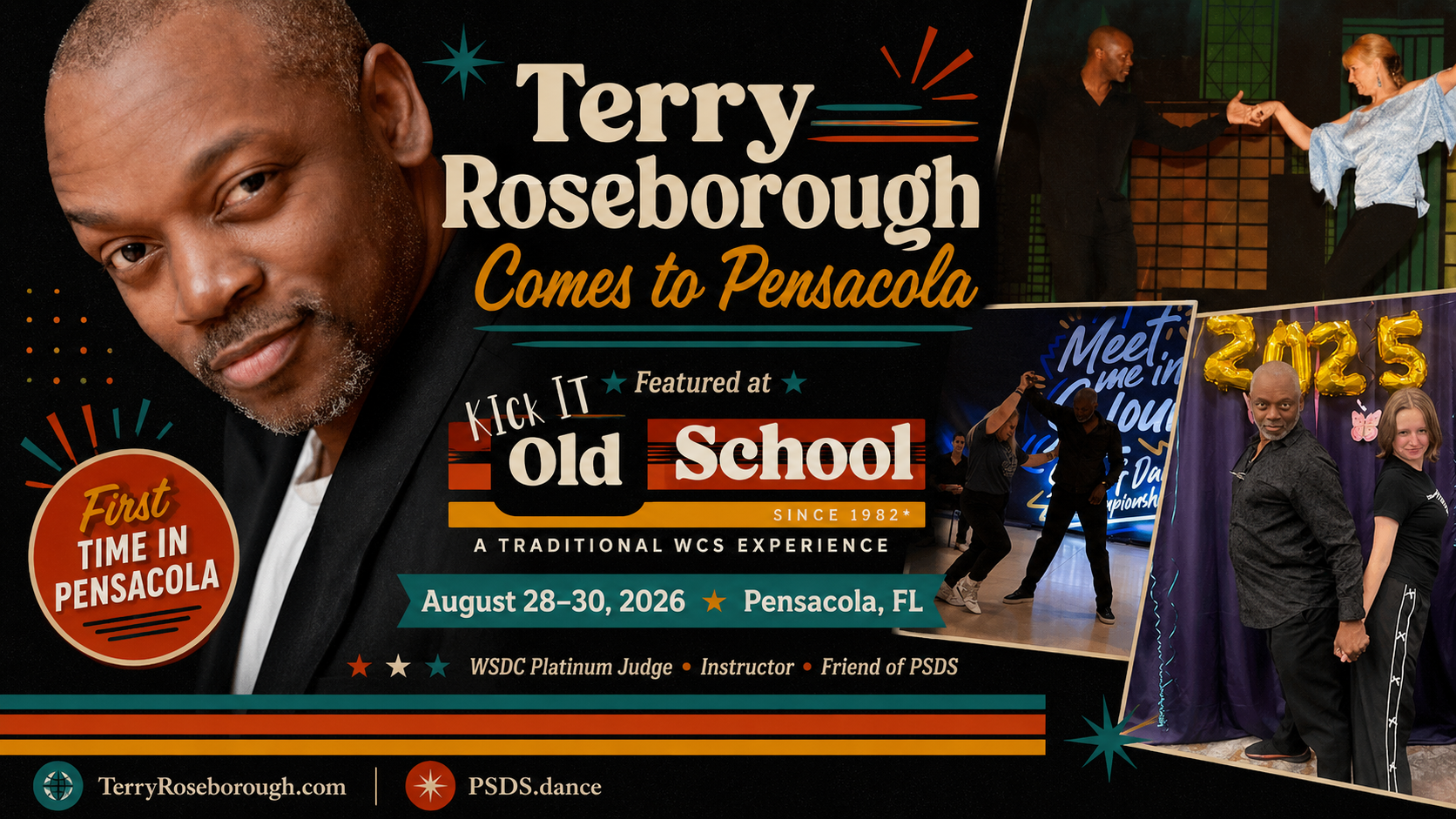 Terry Roseborough Is Coming to Pensacola for Kick It Old School