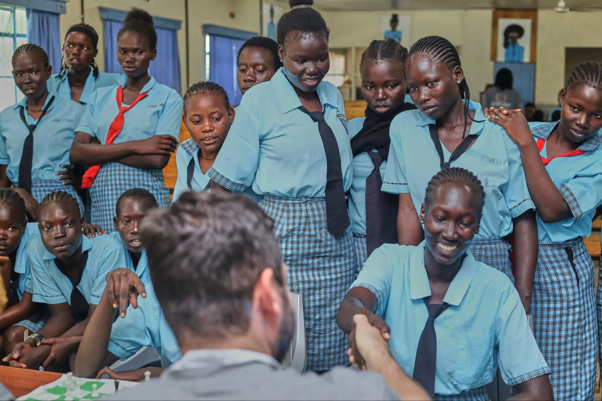 The Gift of Chess Visits Kakuma Refugee Camp, Donating 200 Recycled Chess Sets!
