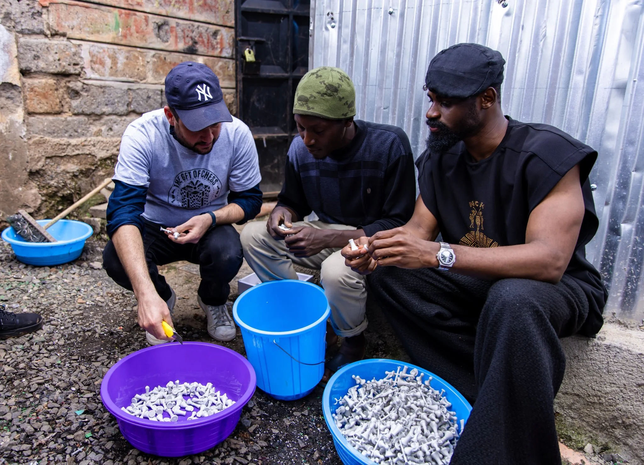 The Gift of Chess Launches Custom Made Chess Set Manufacturing from Waste Plastics. 