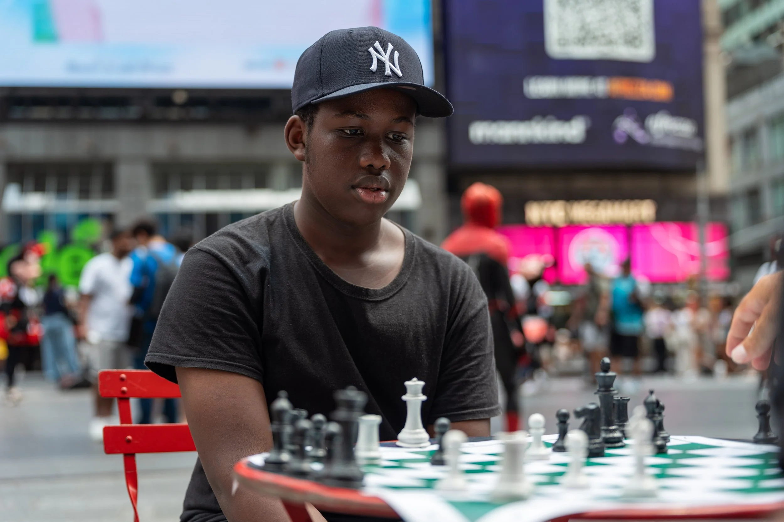 Kenyan Chess Prodigy, Kyke Kuka Trains in NYC as part of our newly launched International Chess Excellence Exchange Program.