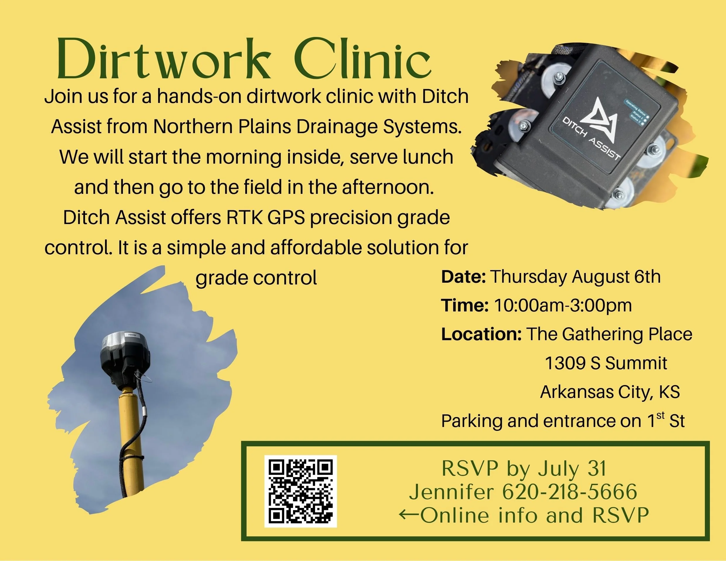 Ditch Assist Summer Clinic