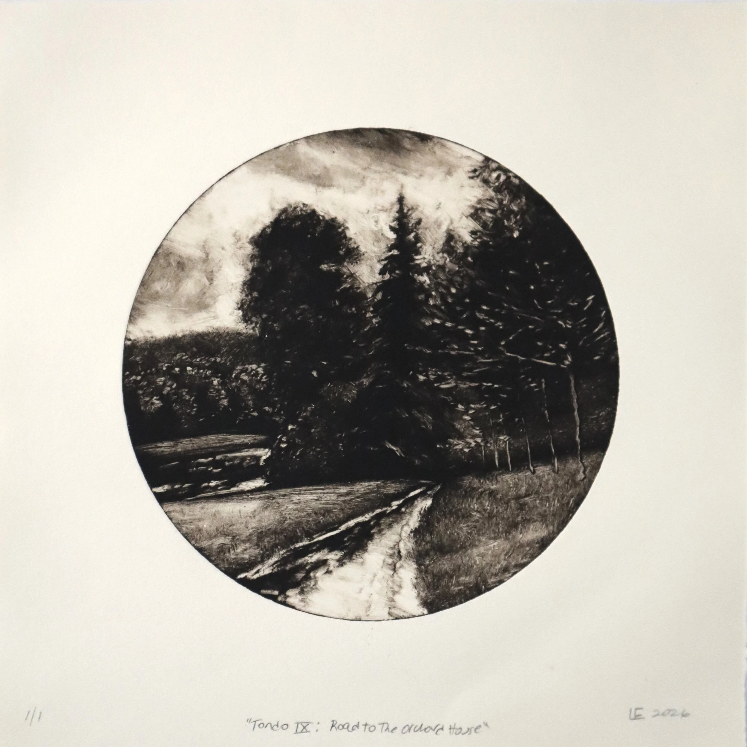 Tondo IX: Road to the Orchard House