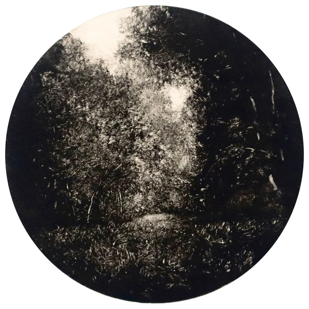 Tondo XIII: Beyond the Trees