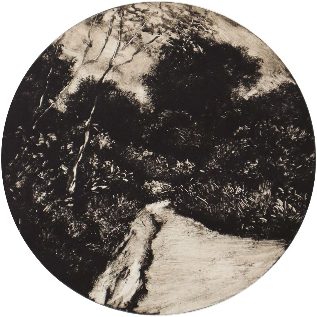 Tondo V: Along a Trail