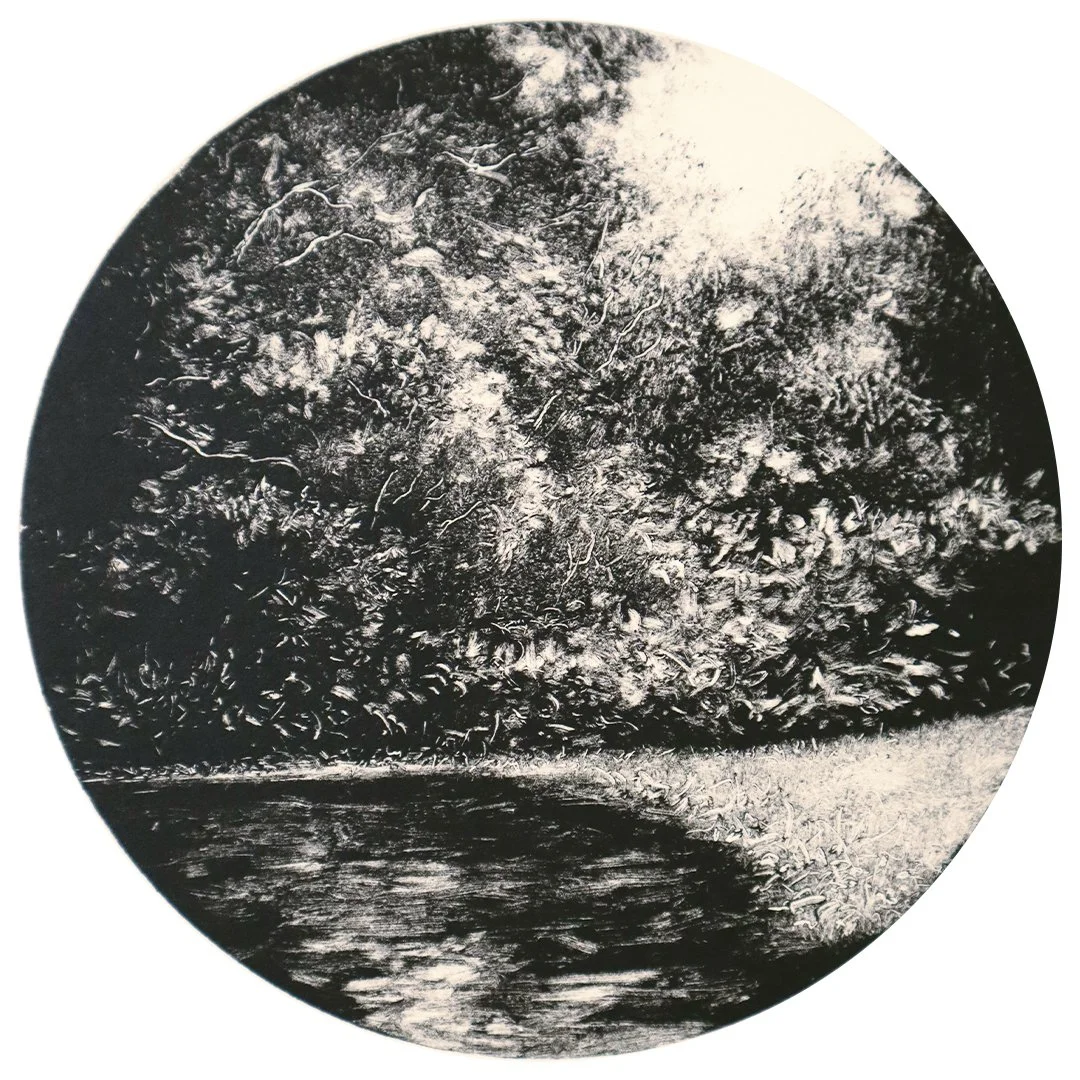 Edge of a Lake, Tondo