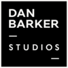 Black background with white text reading 'DAN BARKER STUDIOS'.