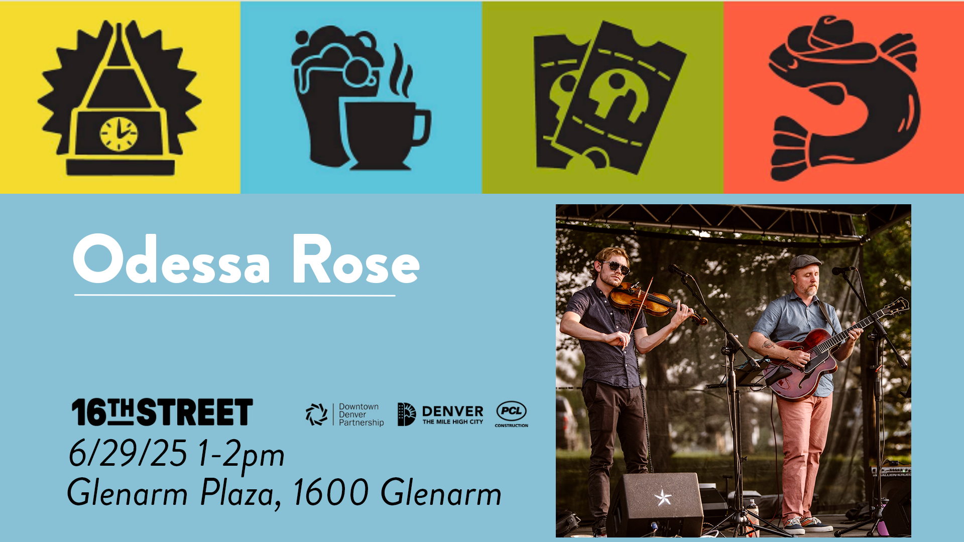 Odessa Rose at 16th Street Mall