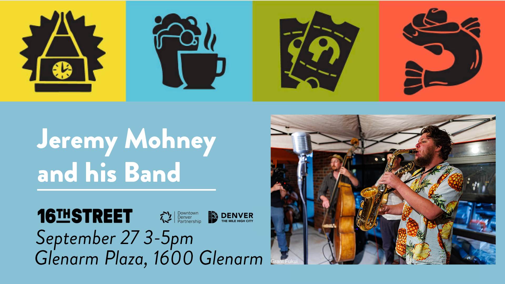 Jeremy Mohney and his Band at 16th Street