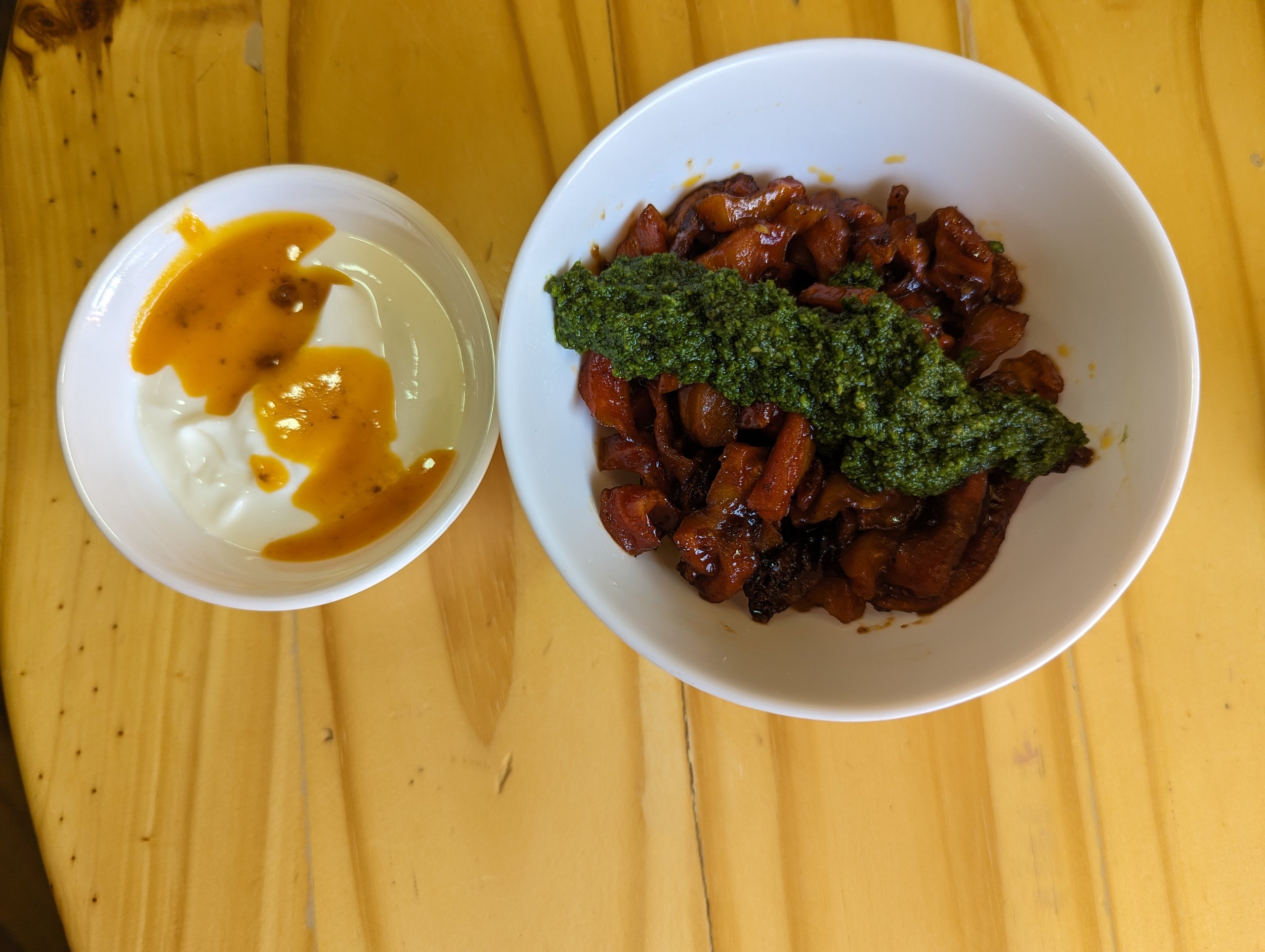 BBQ glazed carrots
Zanahorias glaseadas BBQ