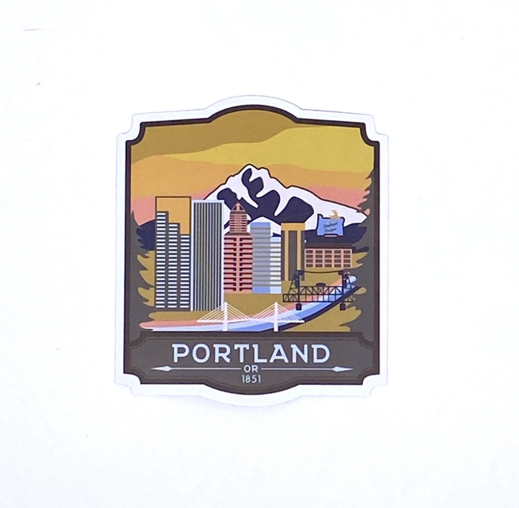 Portland, Oregon - 2.5” Vinyl Sticker