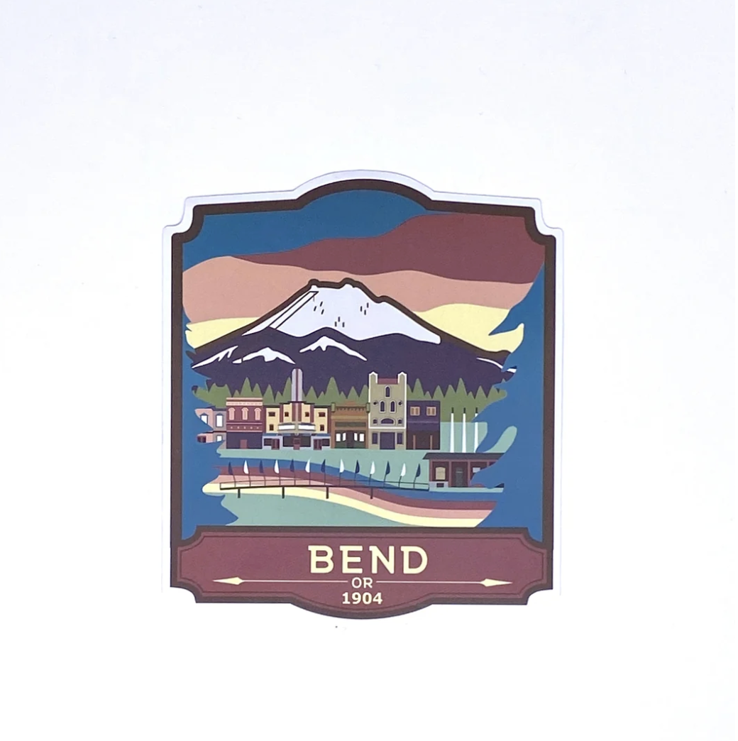 Bend, Oregon - 2.5" Vinyl Sticker
