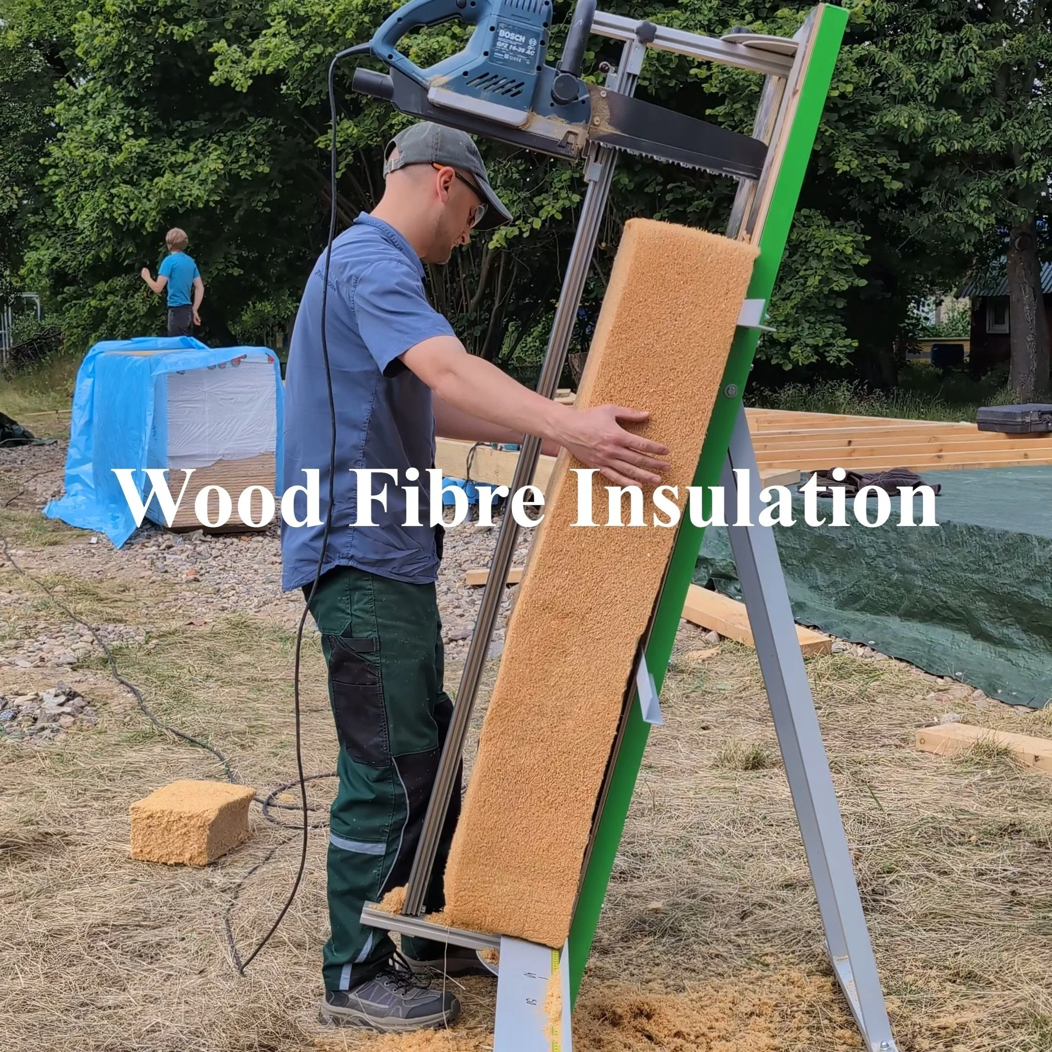 Time to insulate the floor using Natural Wood Fibre Insulation. High R-value, carbon sequestering, and easy to install. 

#woodfibreinsulation
#naturalmaterials
#sustainableconstruction
#woodconstruction