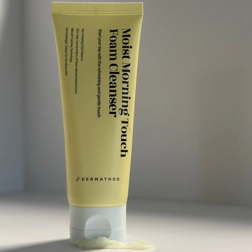 Moist Morning Touch Foam Cleanser – vegan, hydrating K-beauty cleanser from Mood Skin Co., Buckley WA.