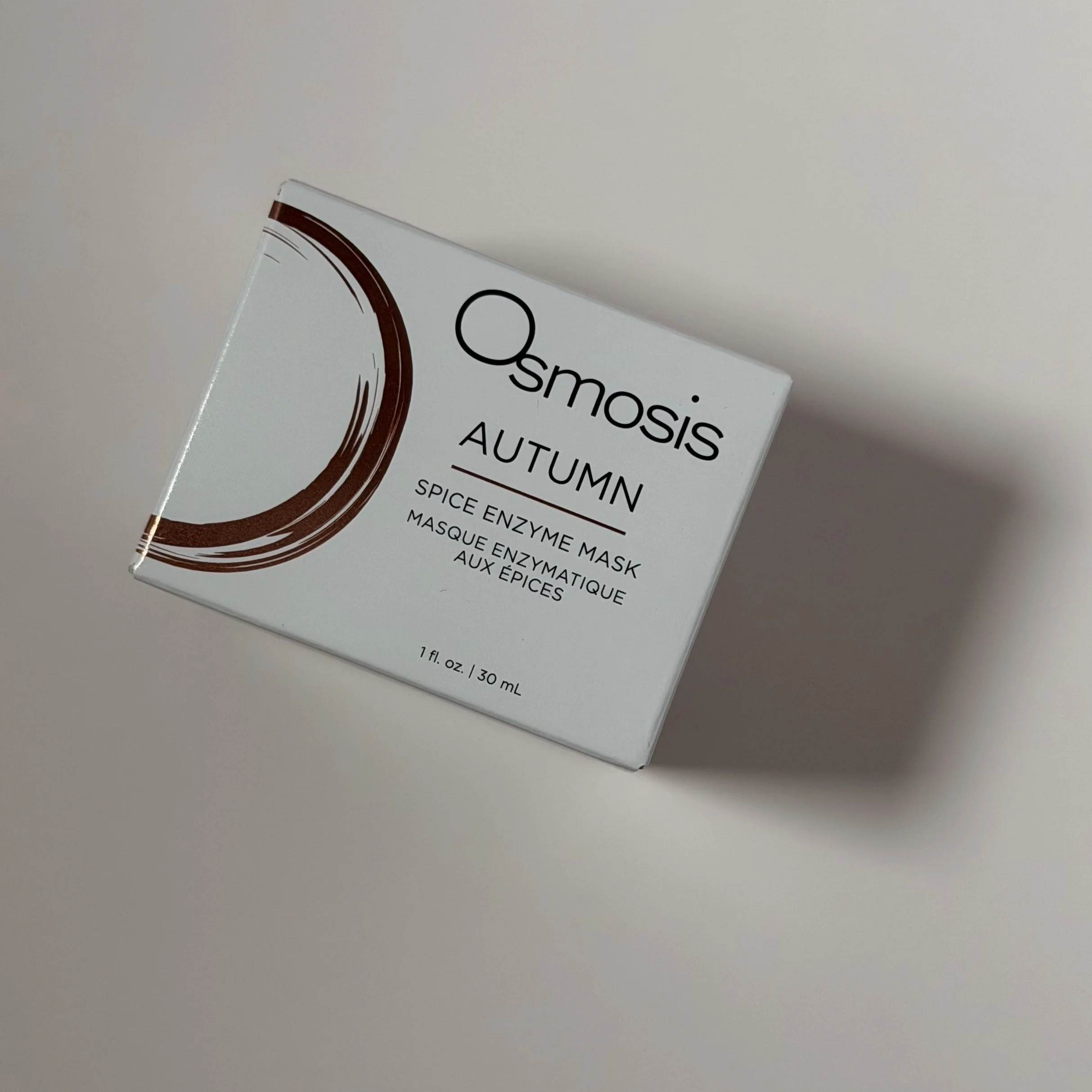 Autumn Enzyme Mask – pumpkin enzyme facial exfoliating treatment by Mood Skin Co. Buckley WA.