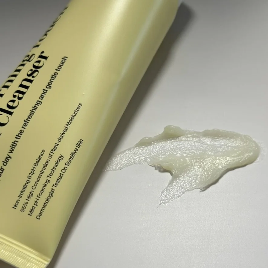 Moist Morning Touch Foam Cleanser – vegan, hydrating K-beauty cleanser from Mood Skin Co., Buckley WA.