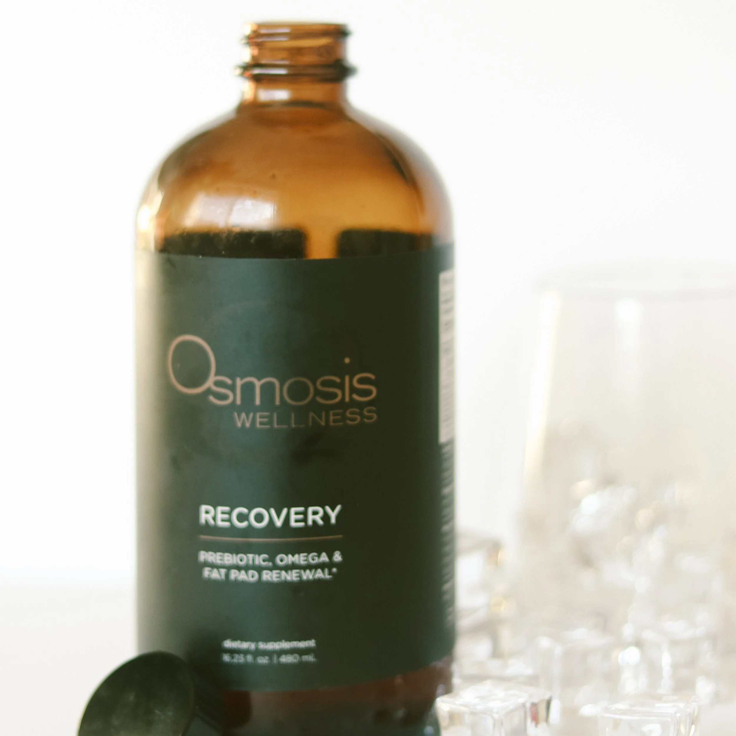 Recovery Prebiotic, Omega + Fat Pad Renewal Elixir Oil (Filler In A Bottle) by Osmosis Wellness