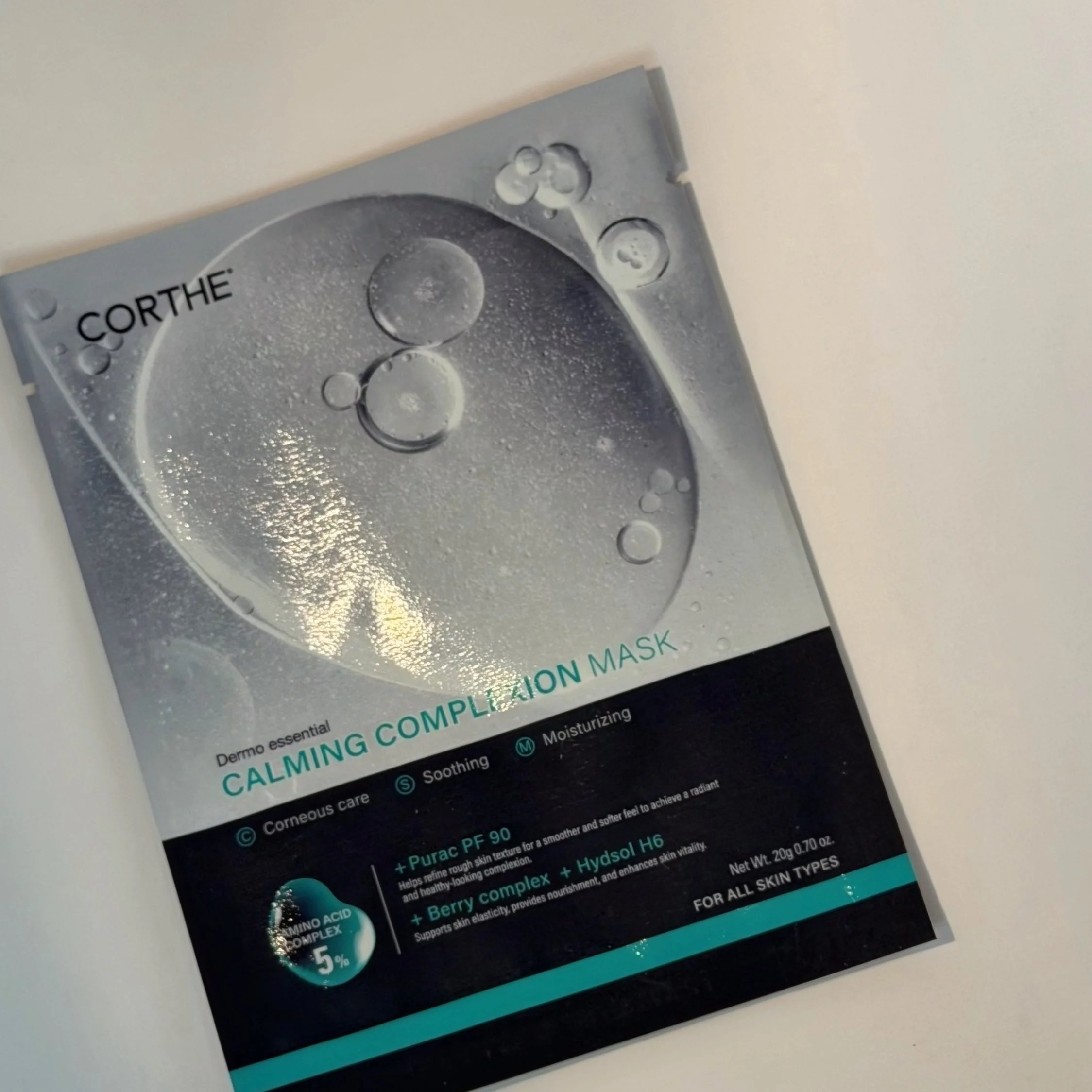 korean sheet mask for redness