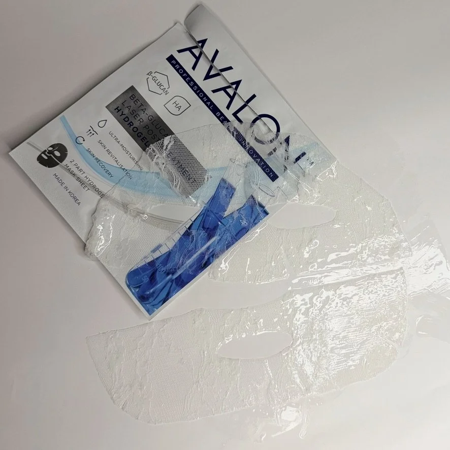 Avalon K-Beauty Beta-Glucan Laser Post-Treatment Hydrogel Mask.jpeg