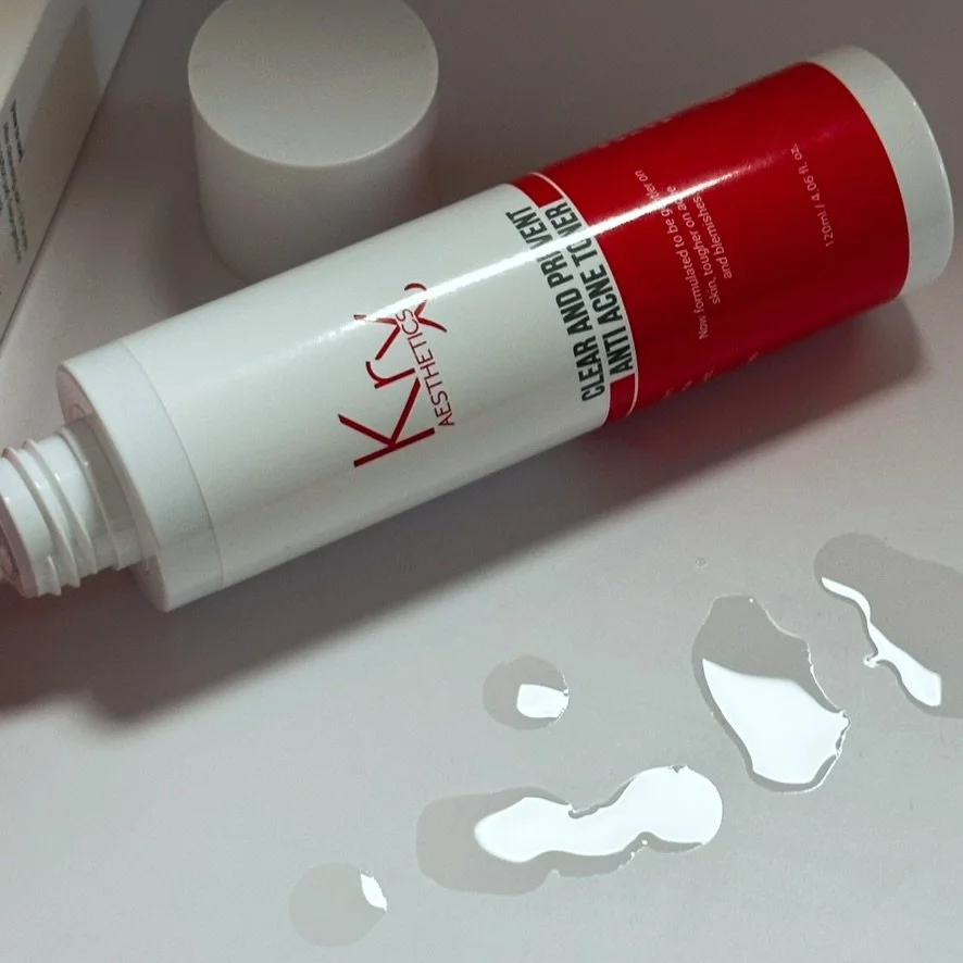 KrX Clear + Prevent Anti-Acne Toner – Esthetician-approved Korean skincare at Mood Skin Co. Buckley WA