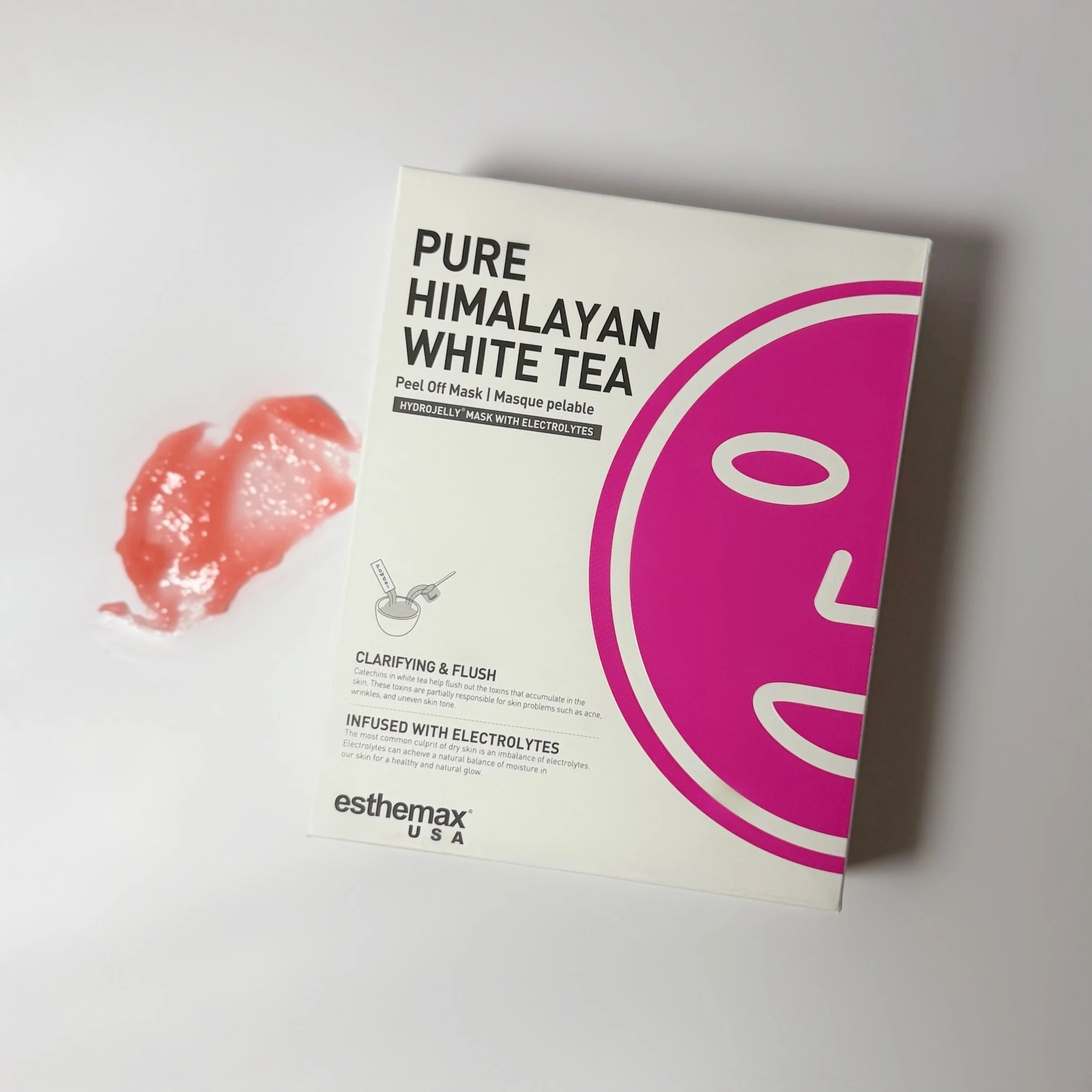 Pure Himalayan White Tea Hydrojelly® | Peel-Off Mask Kit by Esthemax