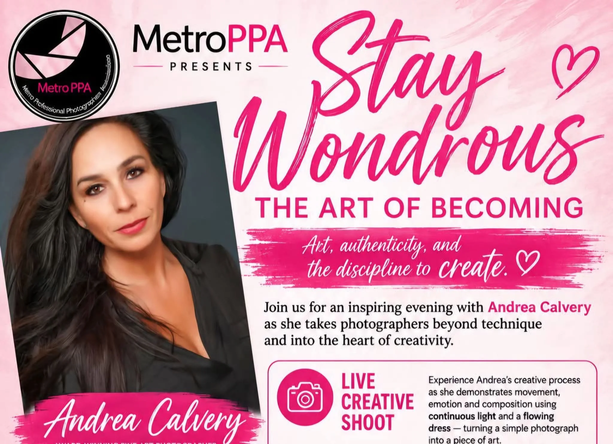 Andrea Calvery- Stay Wondrous: The Art of Becoming.