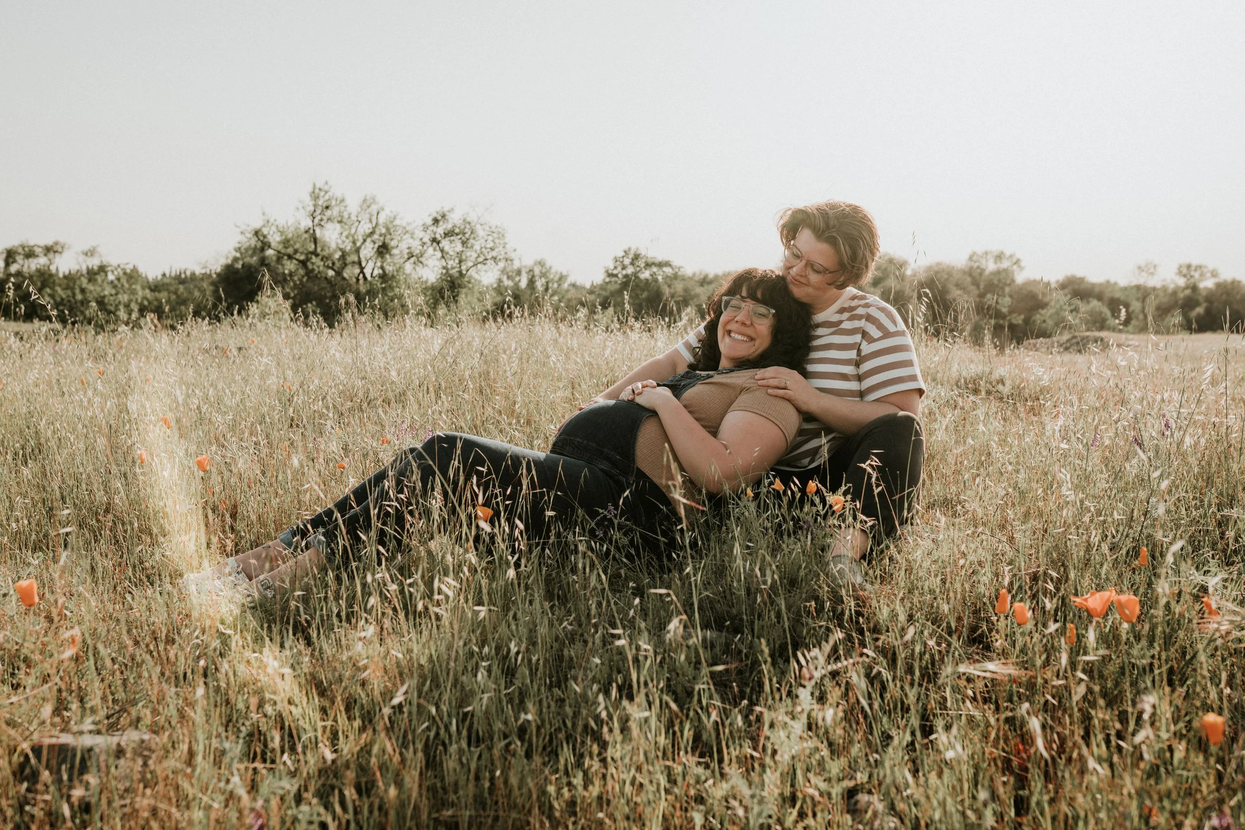 Sacramento maternity Photographer LGBTQIA Maternity Photographer