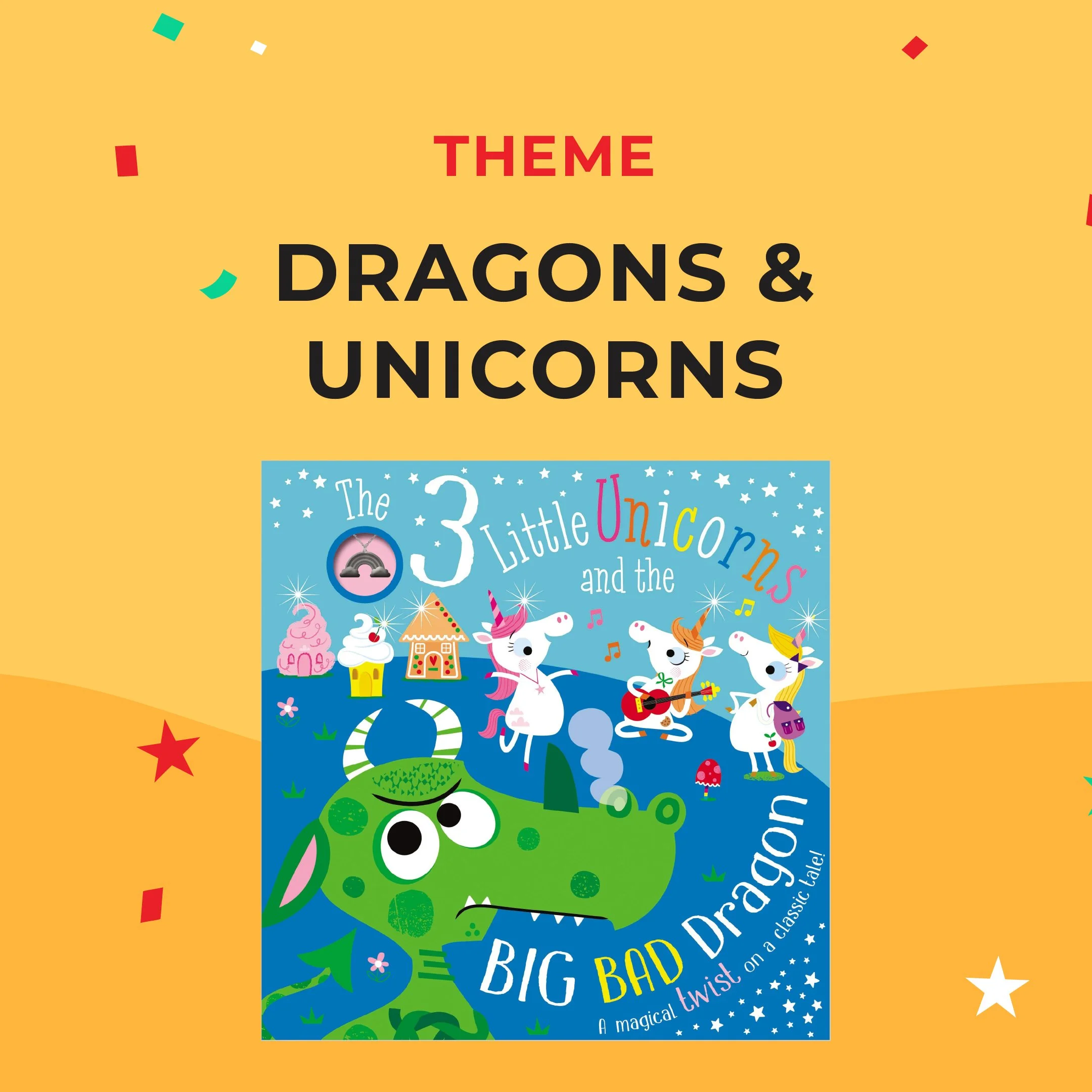 Dragons & Unicorns Literacy Box