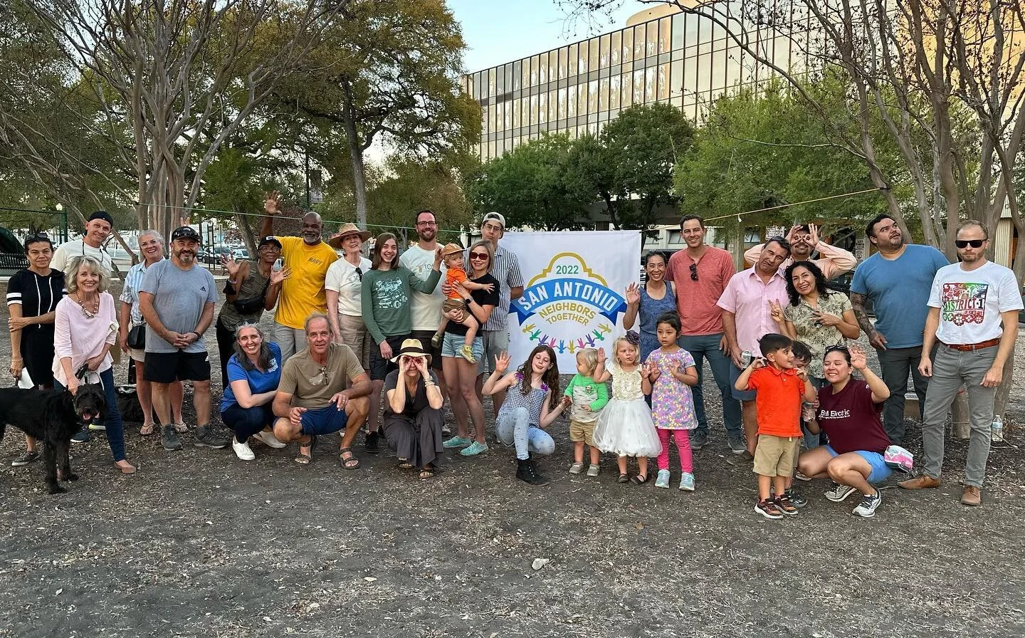 Thanks to SAPD, SAFD, and all the neighbors who joined us at SA Neighbors Together!