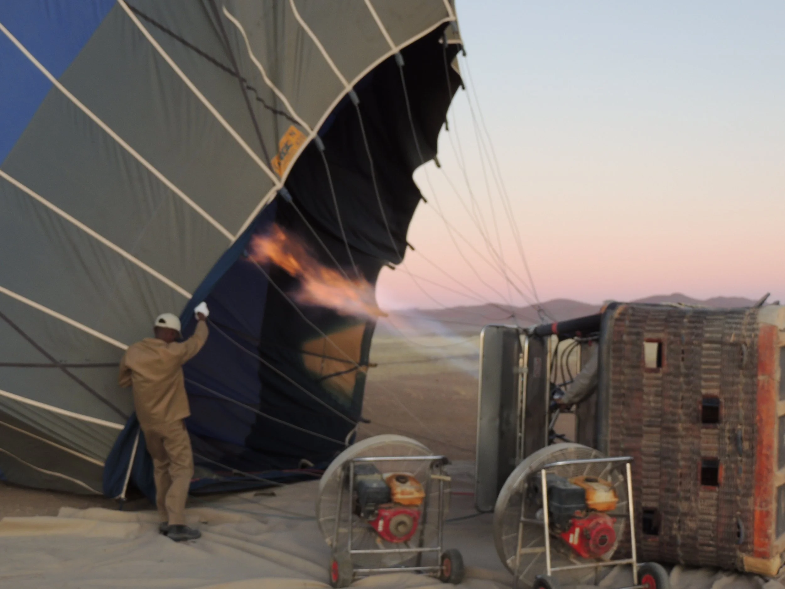 Up, up and away, Namibia