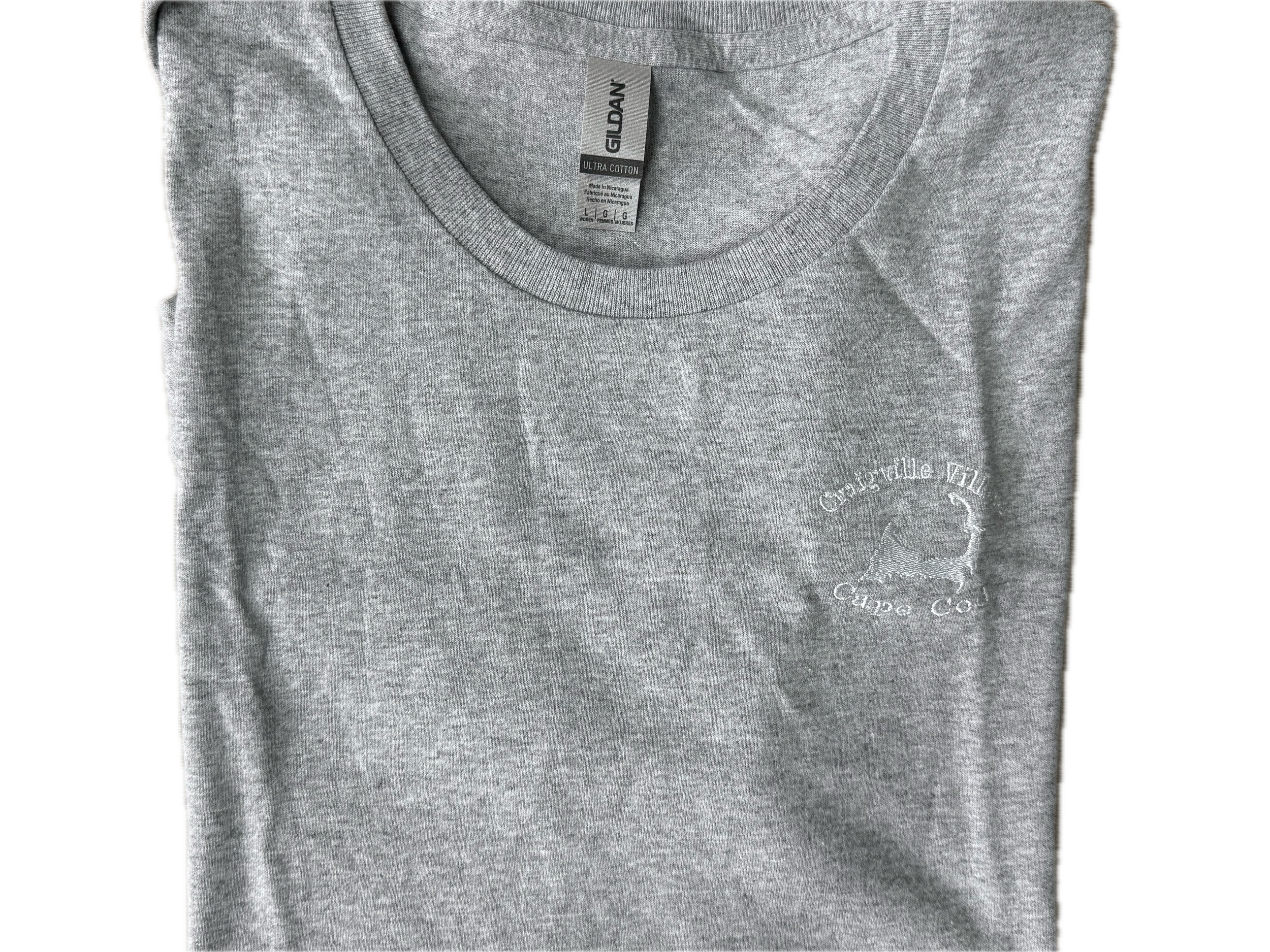 T-Shirt - Ladies Light Gray