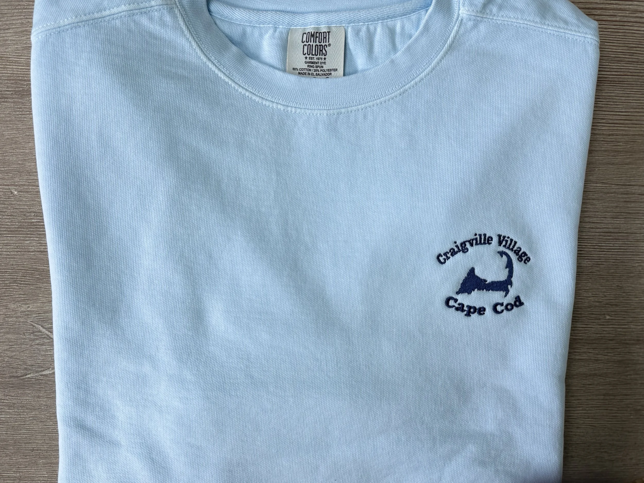 Sweatshirt - Ladies Light Blue