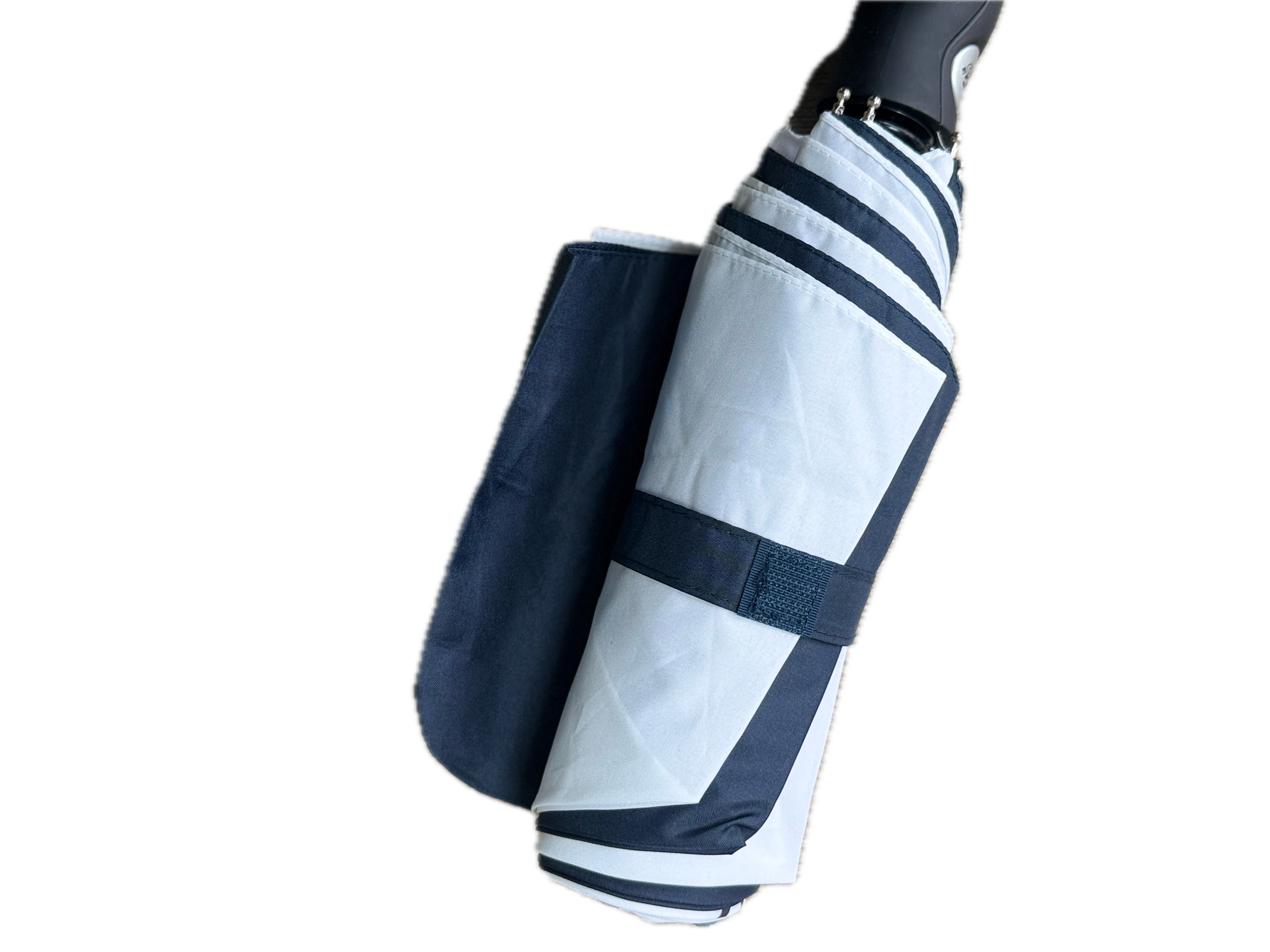 Umbrella - Black/White with Craigville Village logo