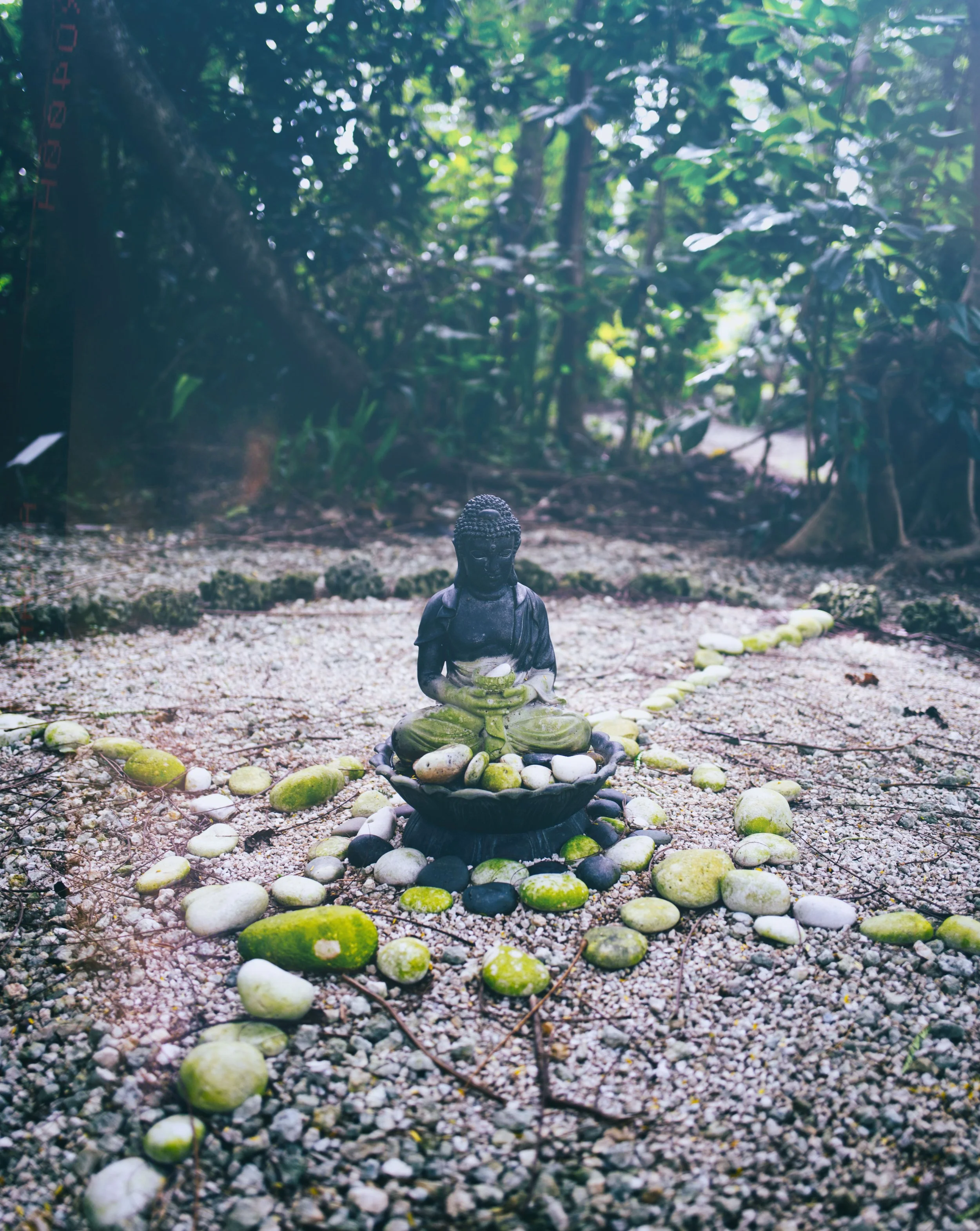 Buddha meditation statue